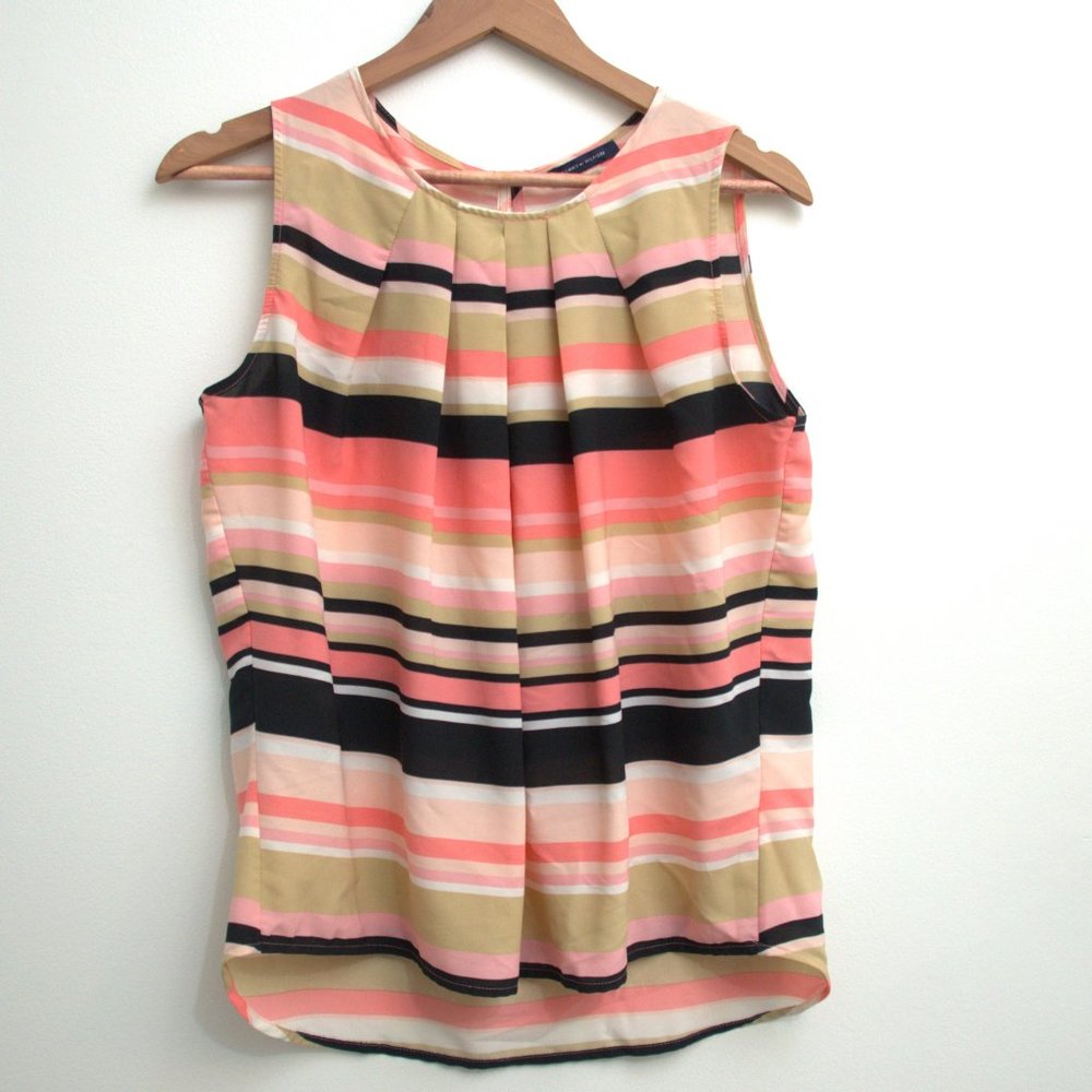 Tommy Hilfiger striped Blouse sz L